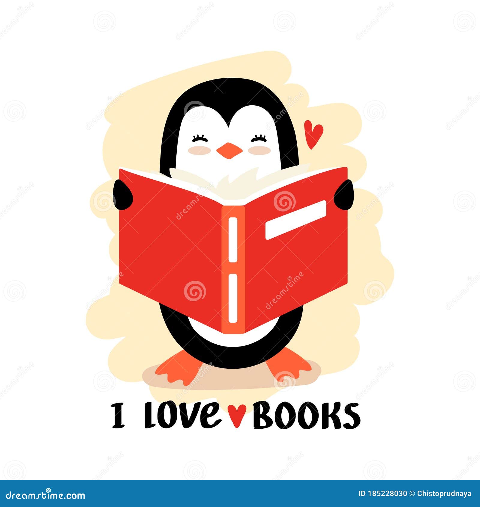 Vector Del Libro De Lectura Del Pingüino De Dibujos Animados Ilustración  del Vector - Ilustración de persona, decorativo: 185228030