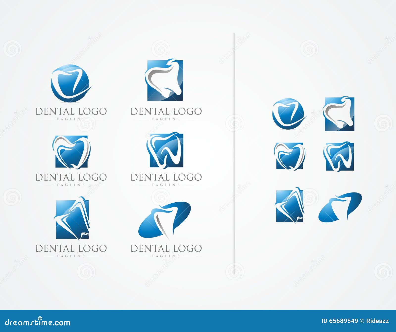 VECTOR DENTAL OFFICE LOGO DESIGN Stock Illustration Image 65689549