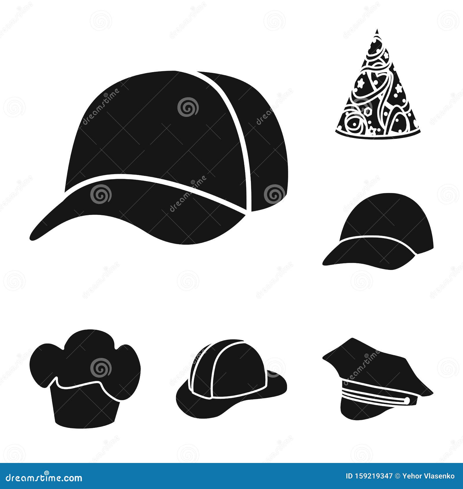 Vector Design of Beanie and Beret Logo. Collection of Beanie and Napper ...