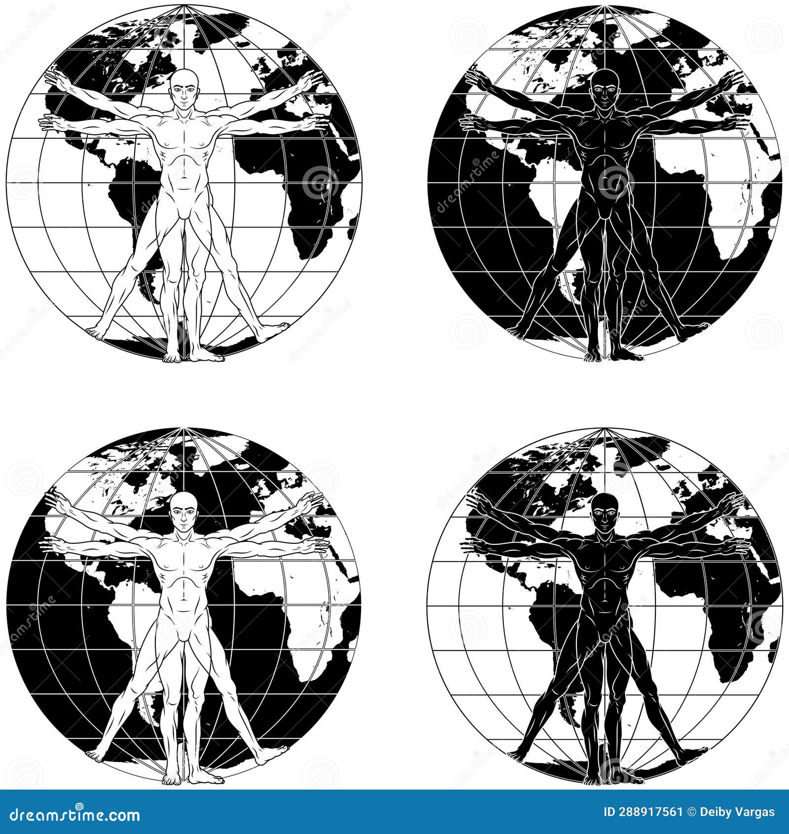 vitruvian man  