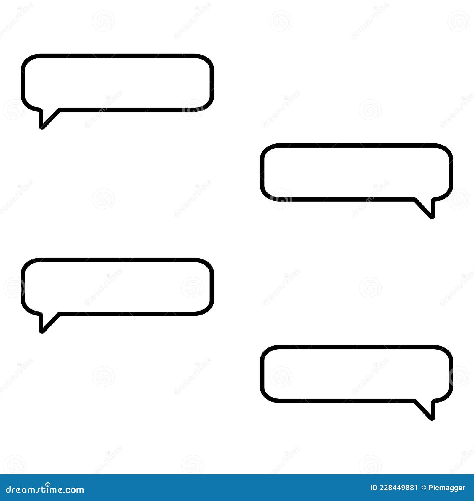 Vector Dialog Box Template. 228449881 Vector Dialog Box Template. 228449881