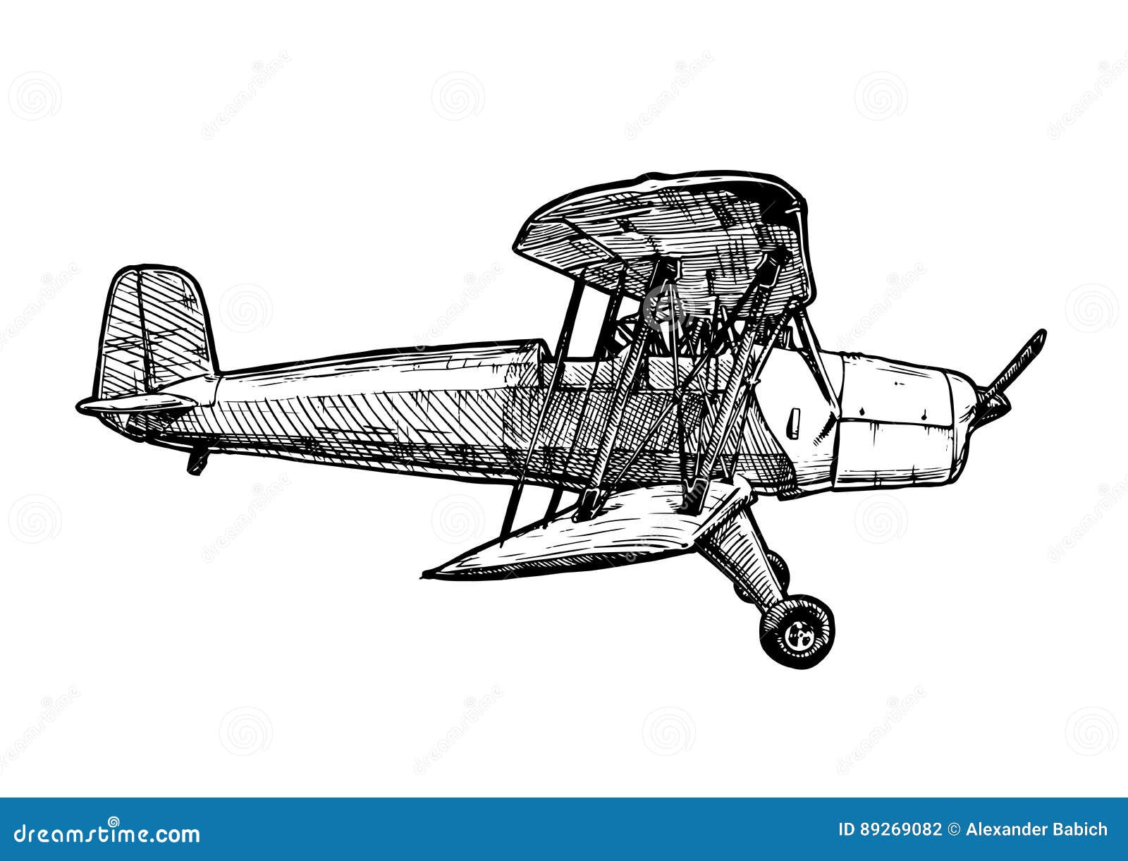 Biplane Sketch Images – Browse 568 Stock Photos, Vectors, and Video | Adobe  Stock