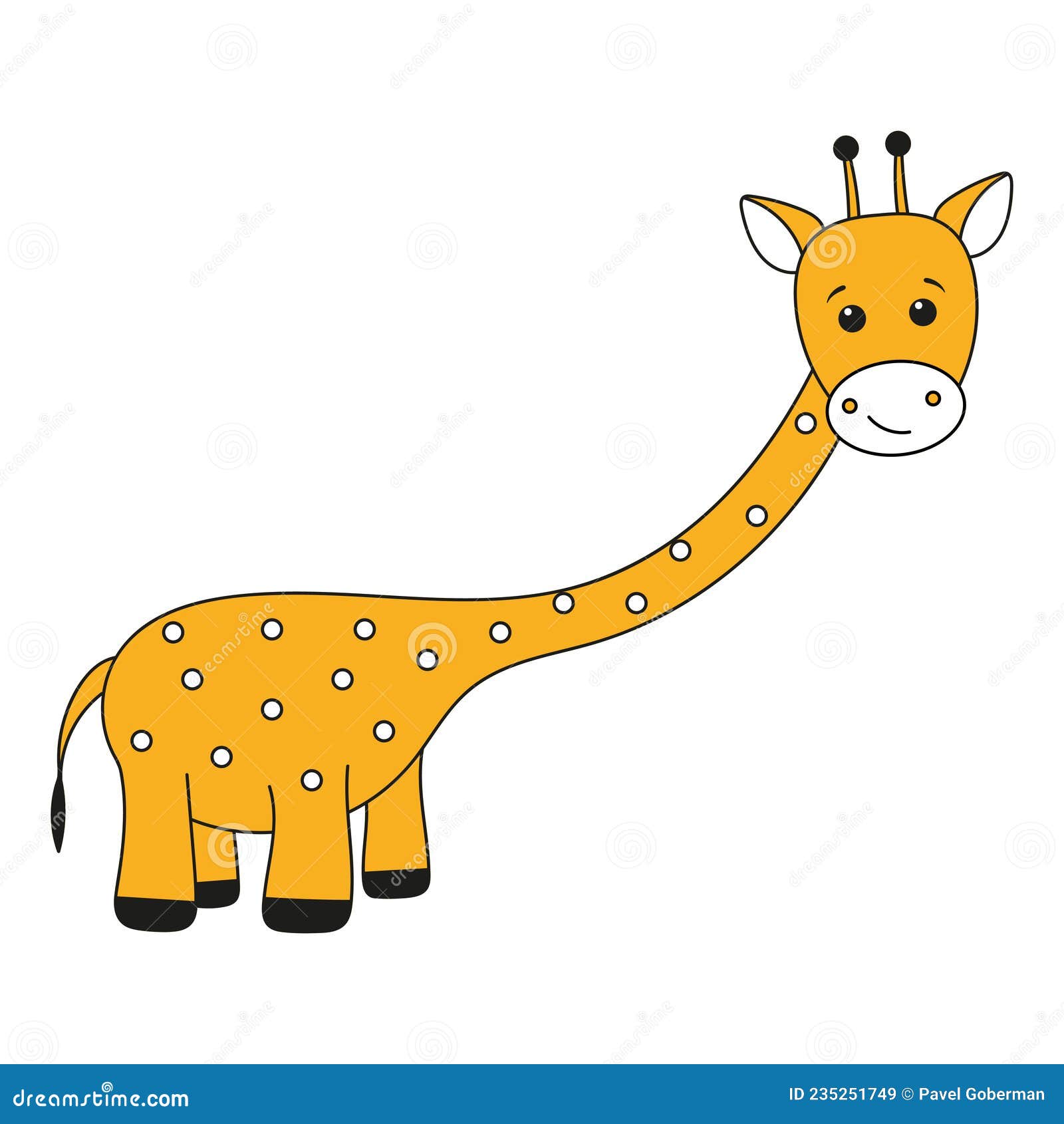 How to Draw a Giraffe Face for Kids (Animal Faces for Kids) Step by Step |  DrawingTutorials101.com