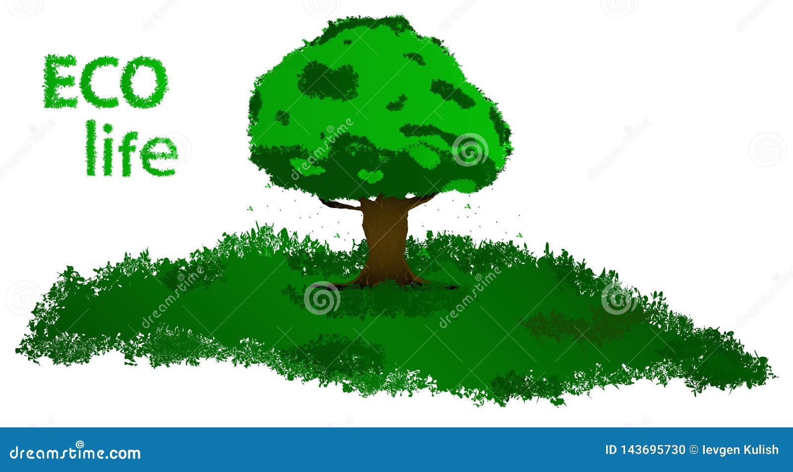 Stop cutting trees symbol. Save forest image drawing by illustration Stock  Vector | Adobe Stock