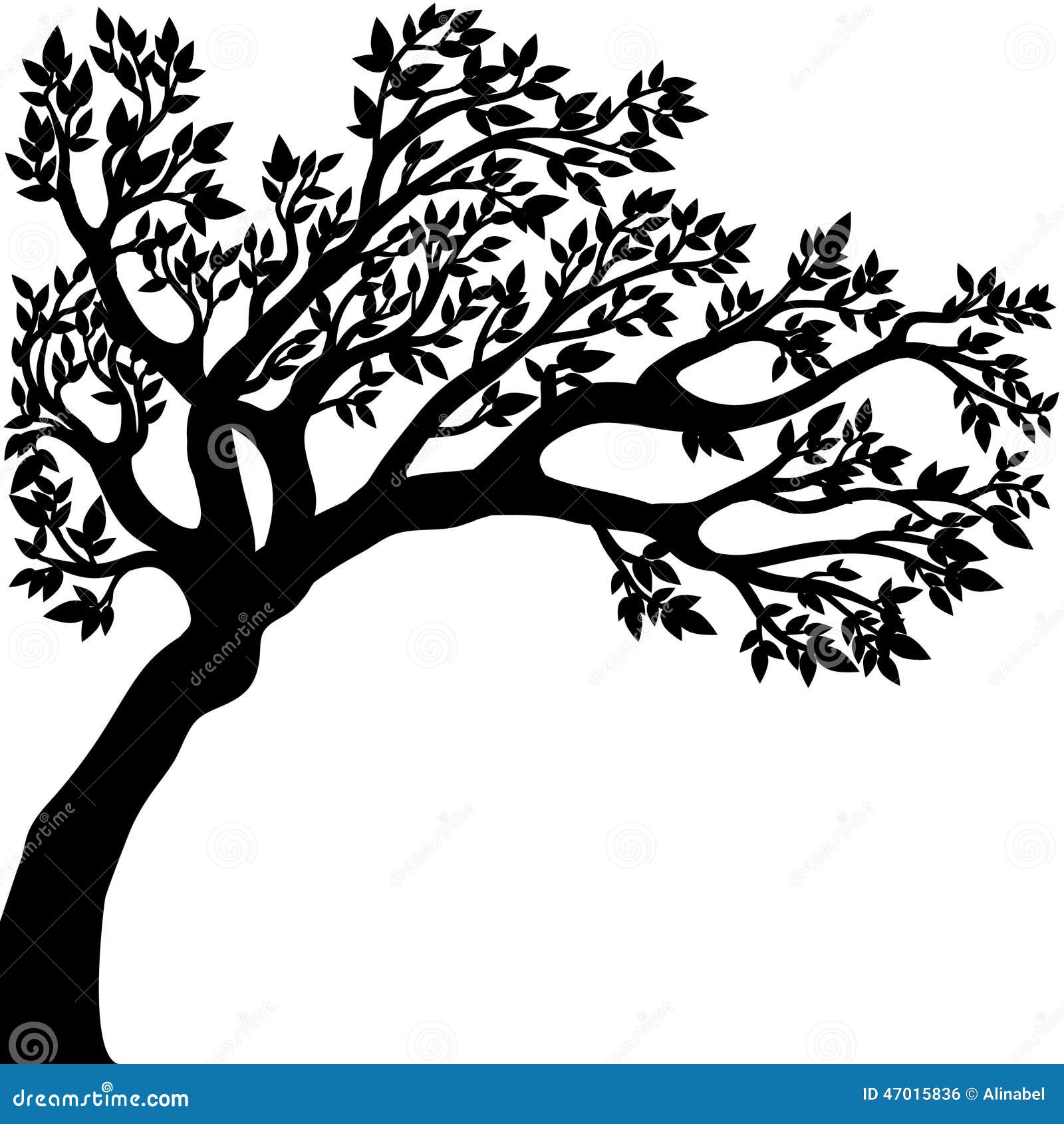 clipart half tree - photo #14