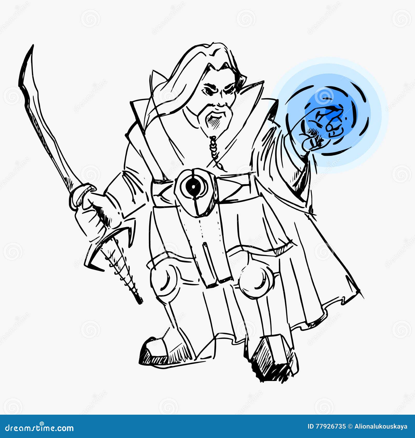 Ana Mi  Dwarf Sketch