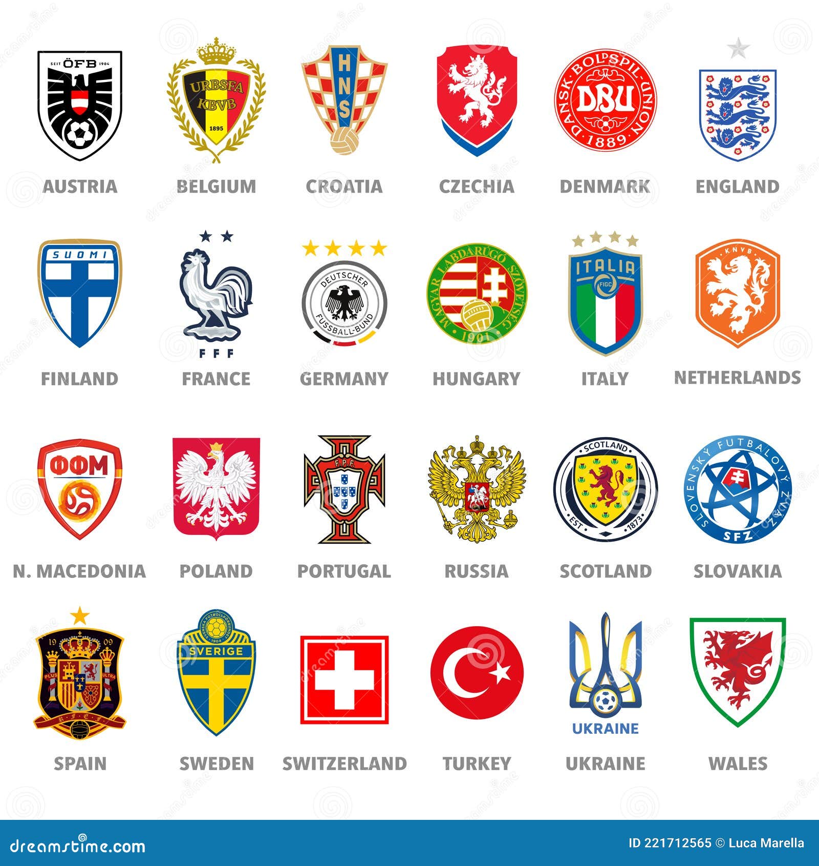 Austria National Football Team FIFA Soccer Badge Patch 
