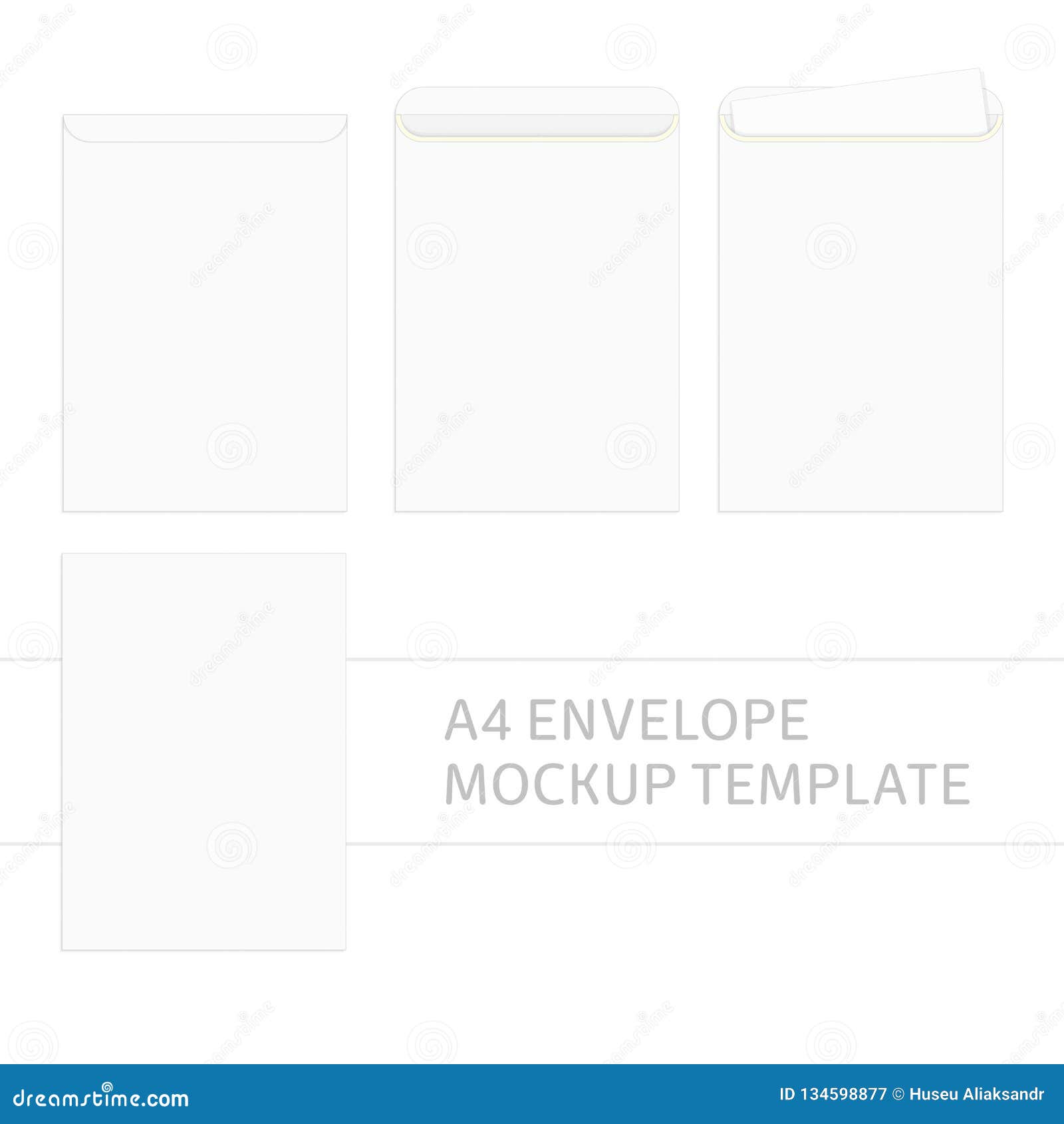 Envelope Template A4 from thumbs.dreamstime.com