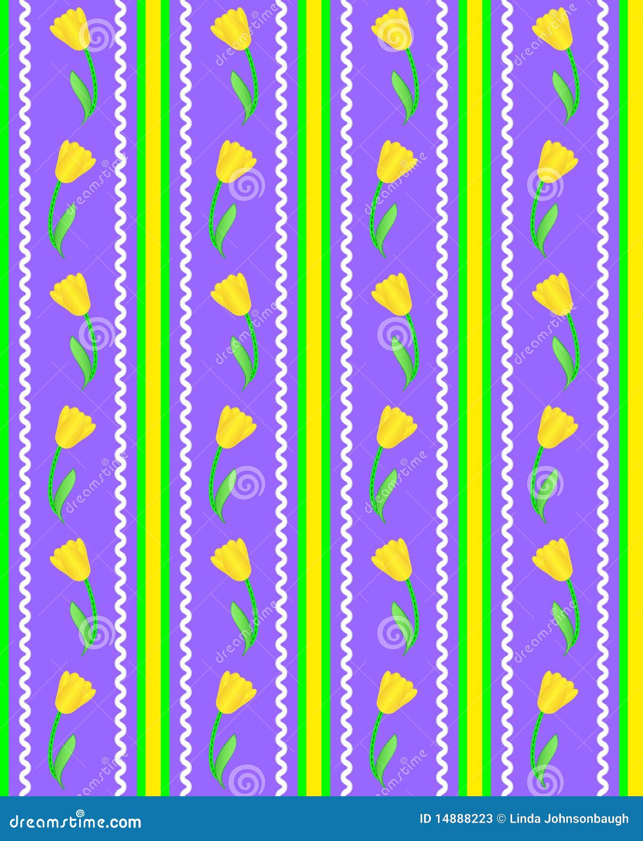 Vector Eps 8 Striped Purple Wallpaper Pattern with Stock Vector Illustration of flowers