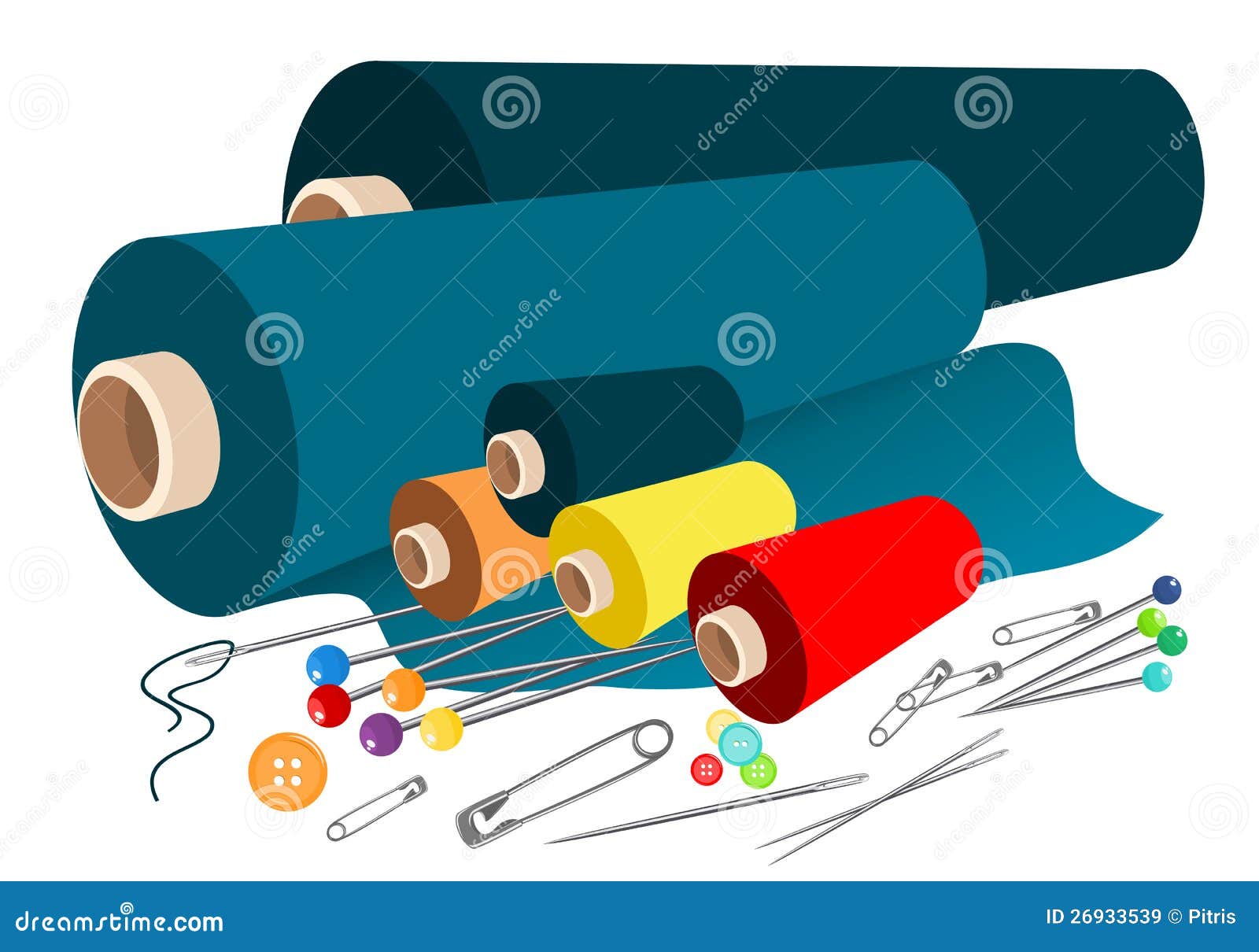 Rolls Vector Illustration | CartoonDealer.com #15853348