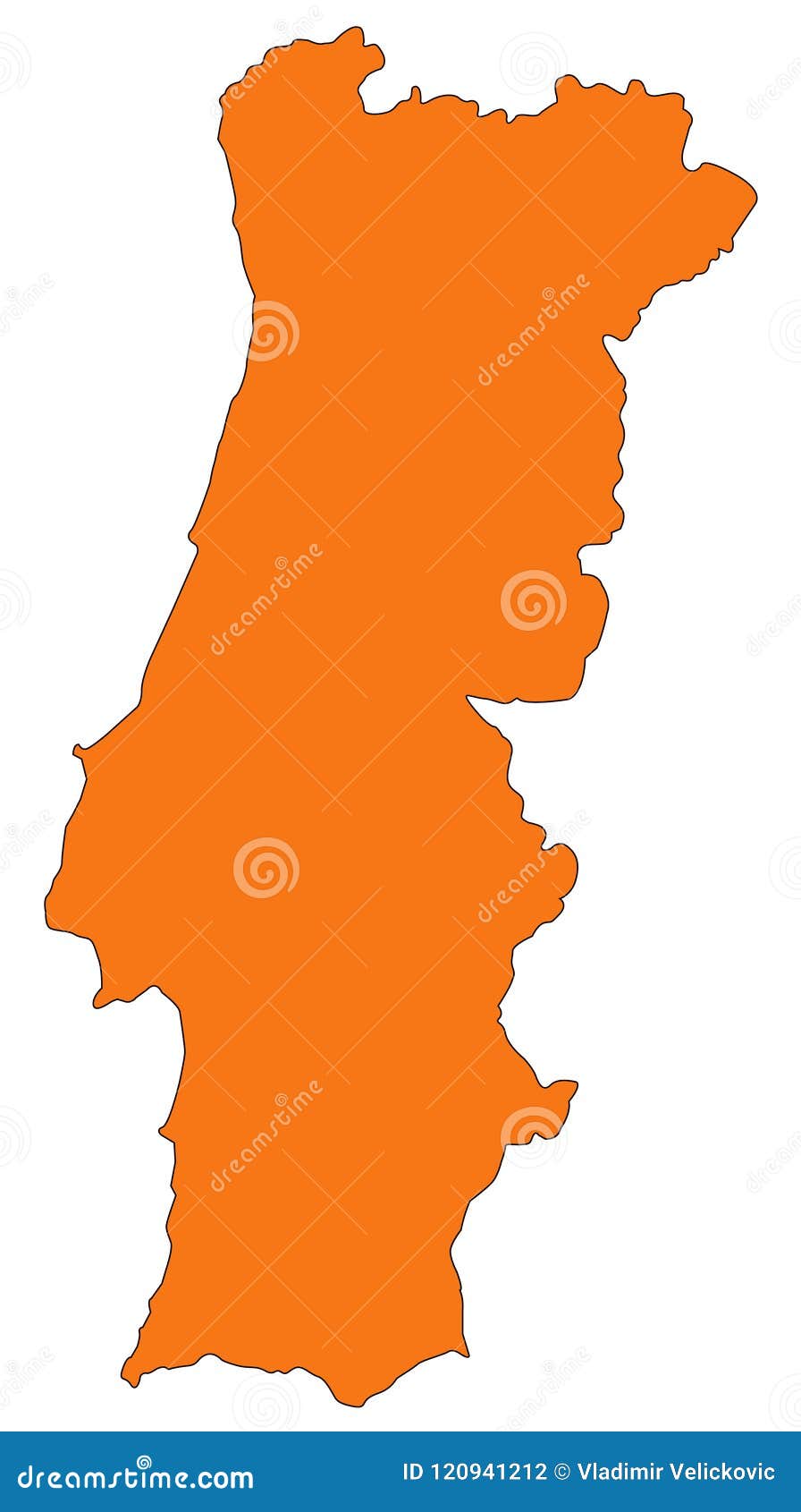 Portugal map hi-res stock photography and images - Alamy