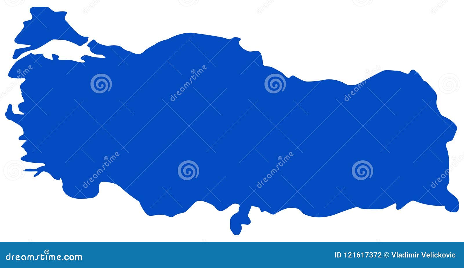 turkey map - transcontinental country in eurasia