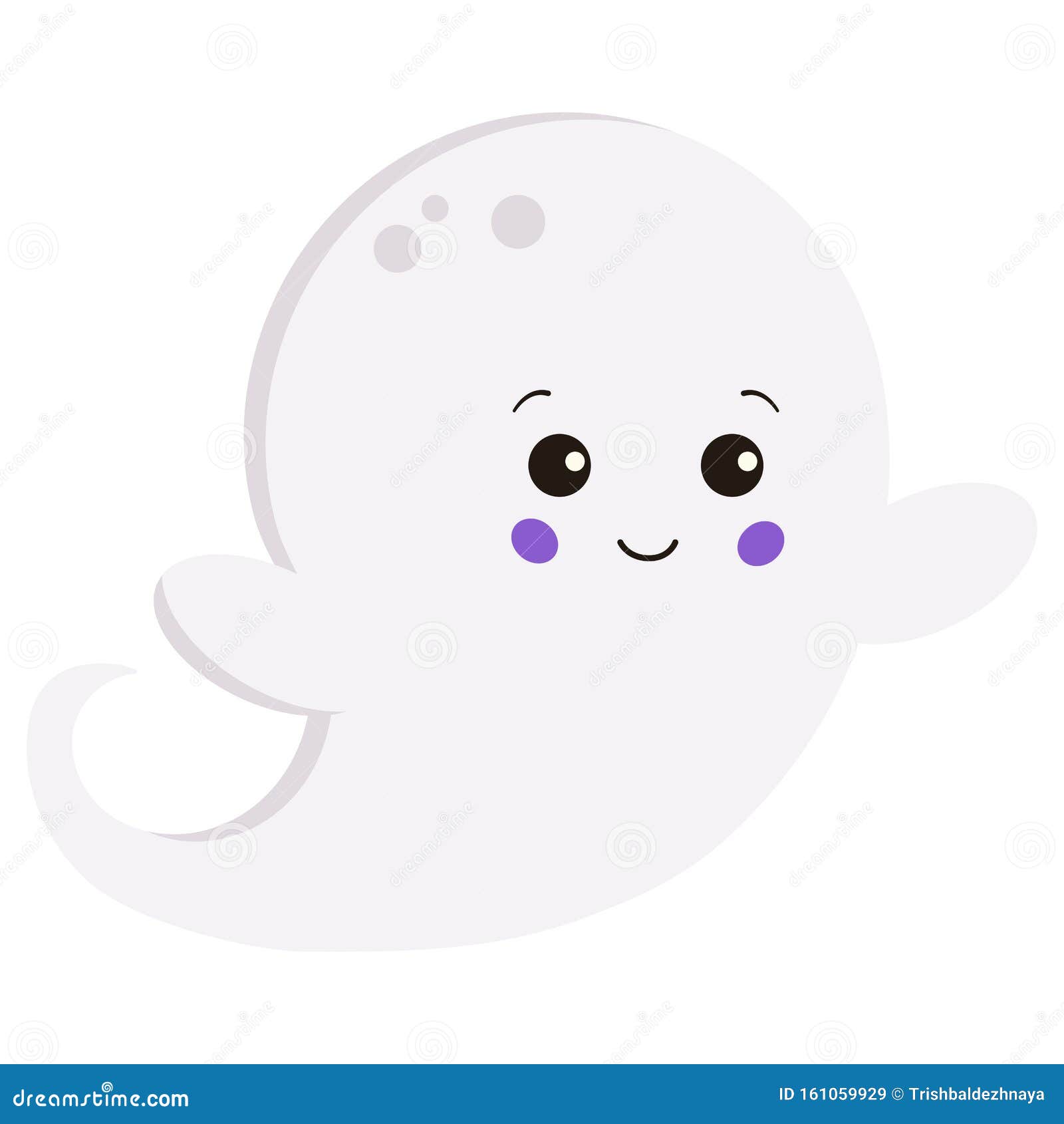 Vector Flach Stil Kawaii Kleine Susse Cartoon Baby Boy Geist Isoliert Auf Weissem Hintergrund Vektor Abbildung Illustration Von Karikatur Hintergrund 161059929