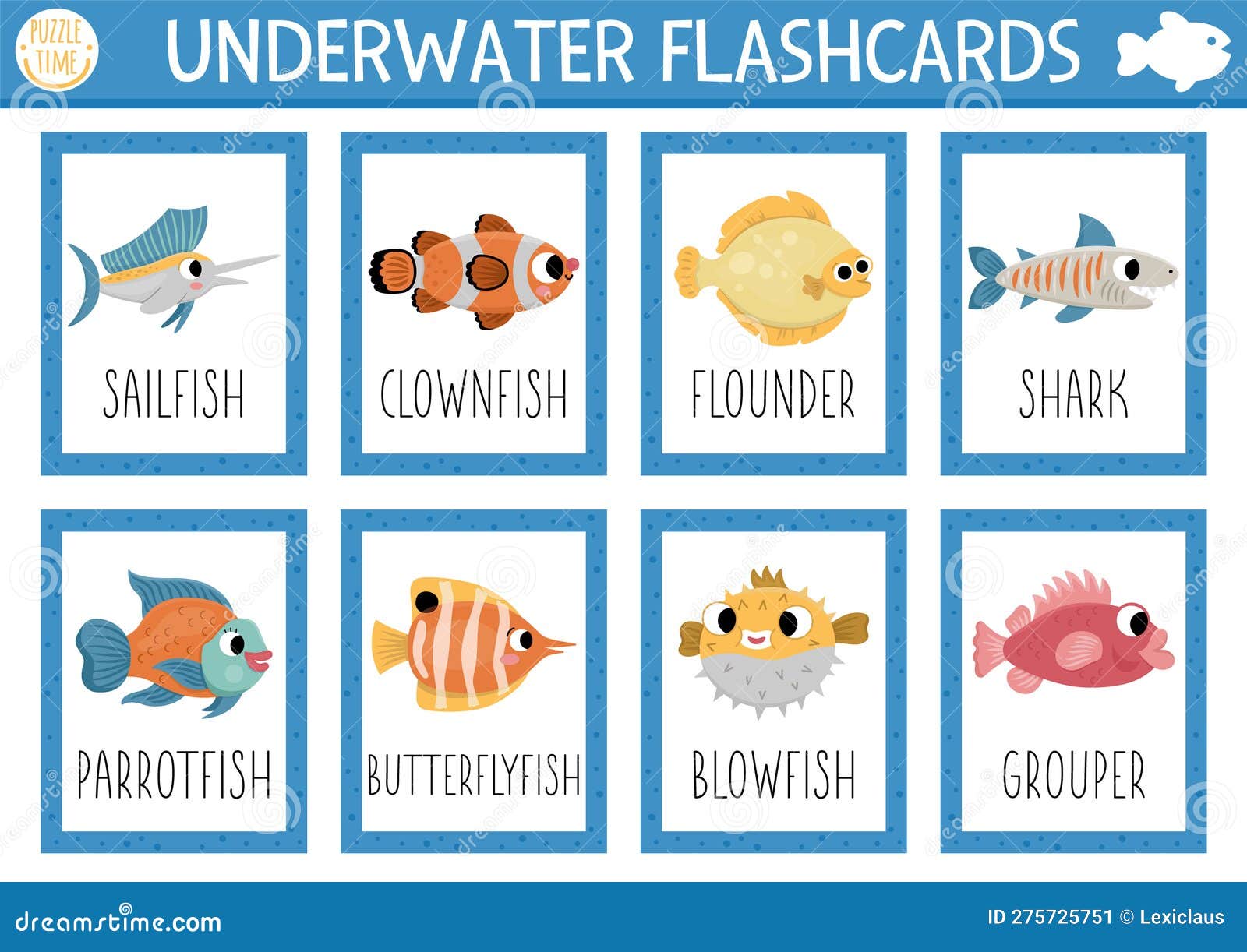 Shark Flashcard Stock Illustrations – 47 Shark Flashcard Stock