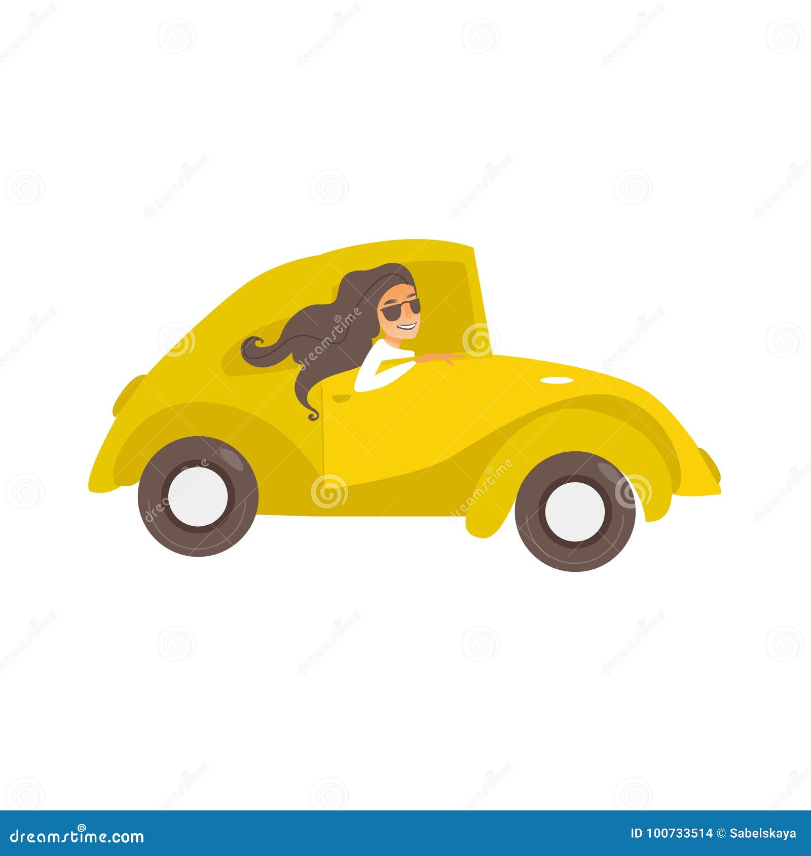 Vector Travelling Car Girl Driving Stock Vector - Illustration of motor, design: 100733514 Vector Travelling Car Girl Driving Stock Vector - Illustration of motor, design: 100733514