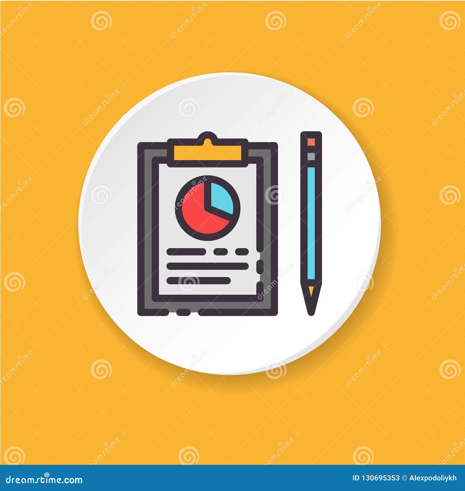 Clipboard, Business, Diagram, Flow, Process, Work, Workflow Blue Dotted