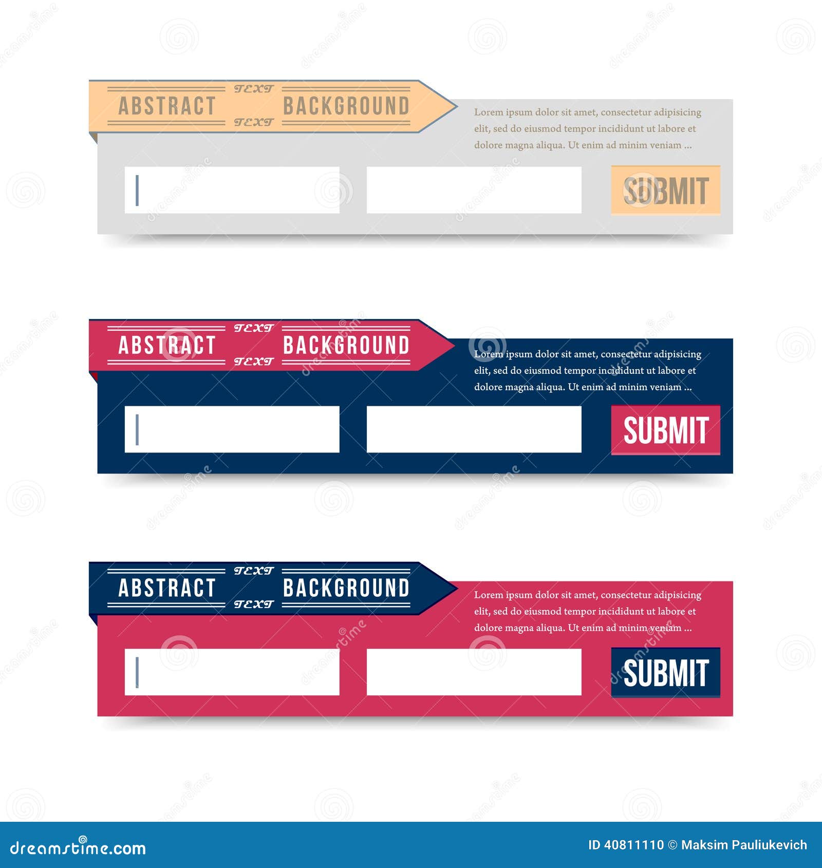 Download Vector Flat Ui Design. Color Set Stock Vector - Illustration of business, user: 40811110