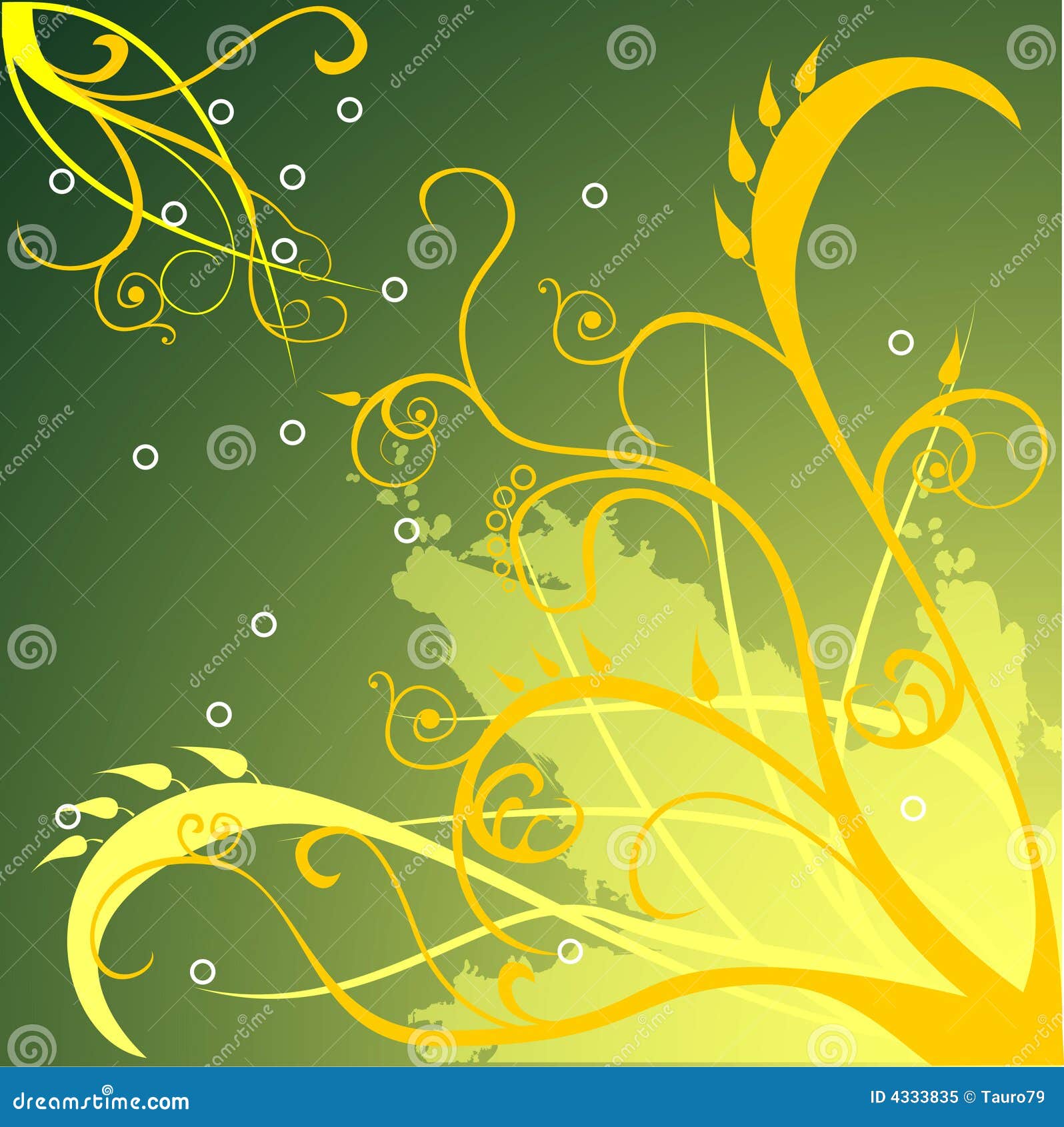 Vector Floral Illustration Stock Vector Illustration Of Decoracion Vector Floral Illustration Stock Vector Illustration Of Decoracion