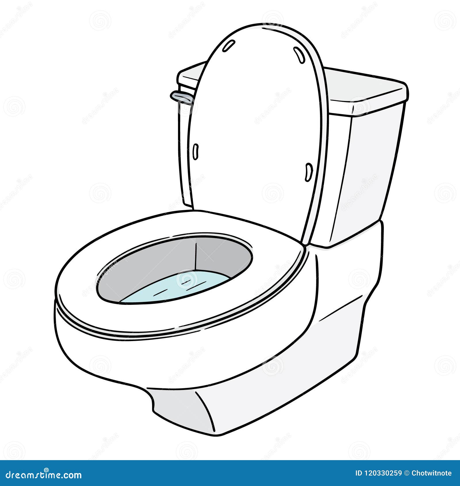 Toilet Cartoon Vector | CartoonDealer.com #13685249