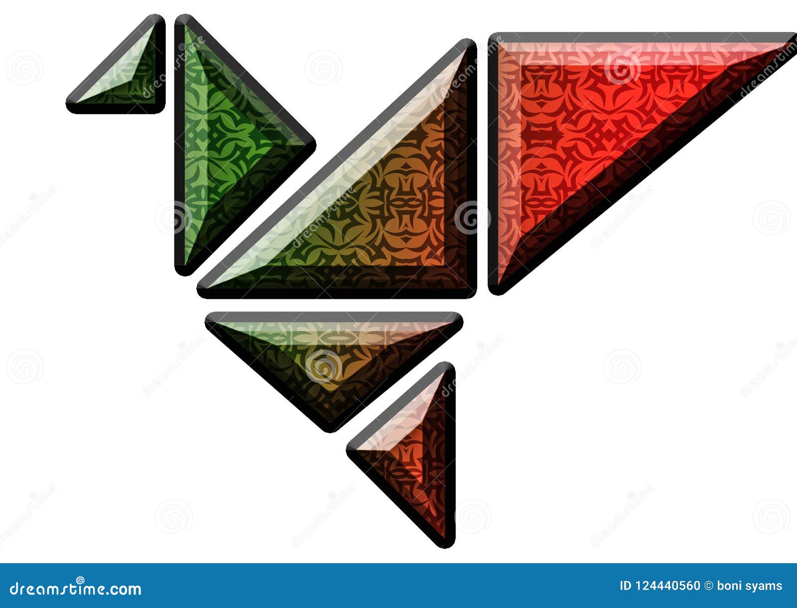 Origami Bird Stock Illustration Illustration Of Vector