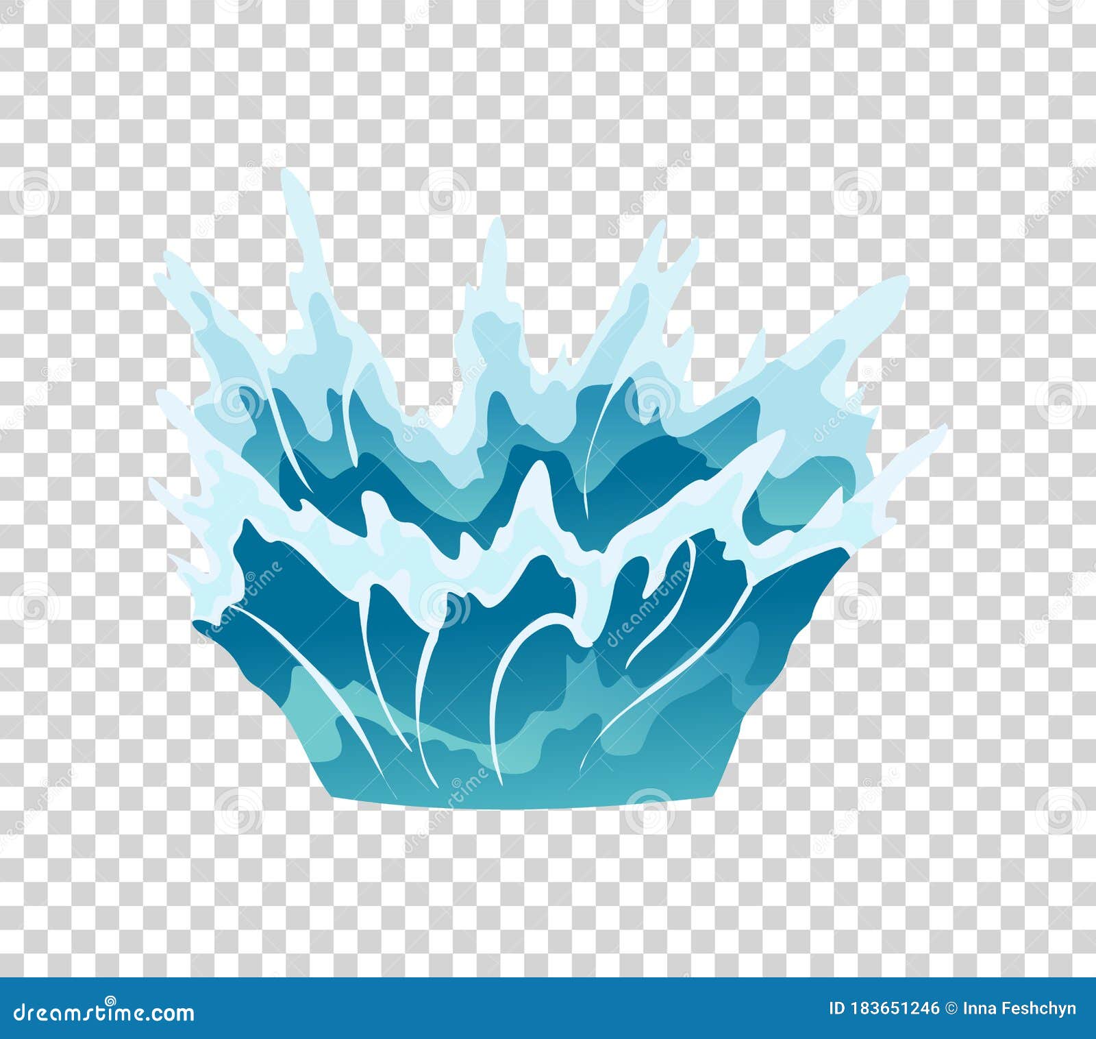Download Vector Frame Water Splash For Game Animation. Water ...