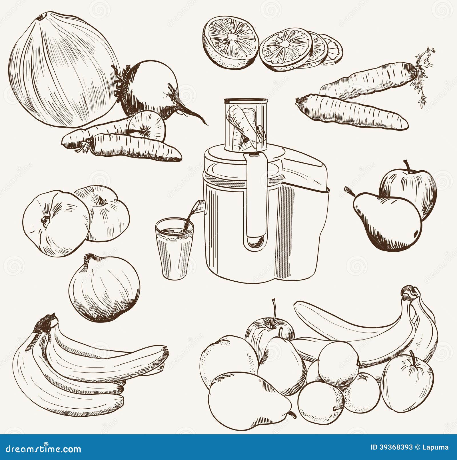 Vector Juice Set Vector Illustration 50706608