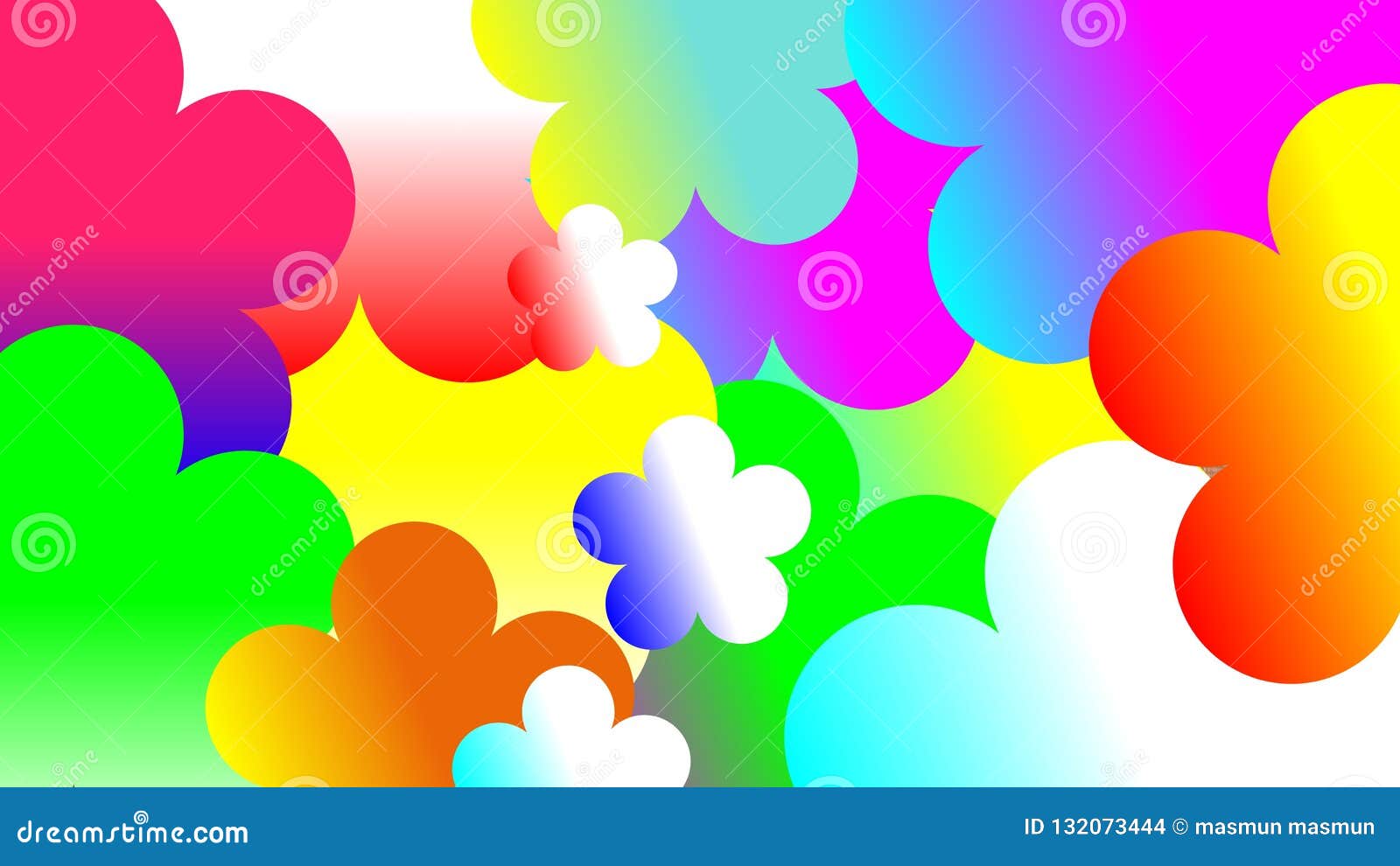 VECTOR FULL COLOR GRADIENT BACKGROUND Stock Illustration - Illustration of  background, gradient: 132073444