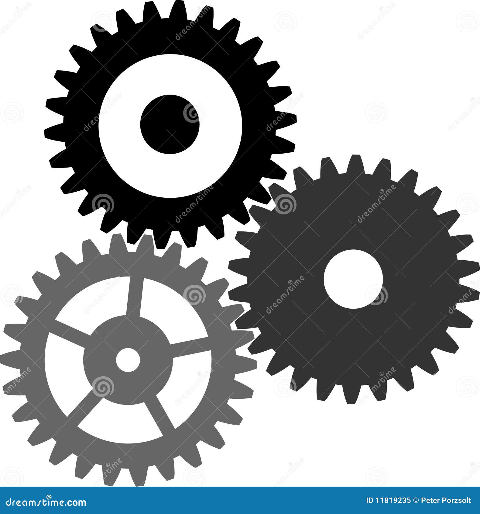 Vector Gear Icon Royalty Free Stock Photo Image 11819235