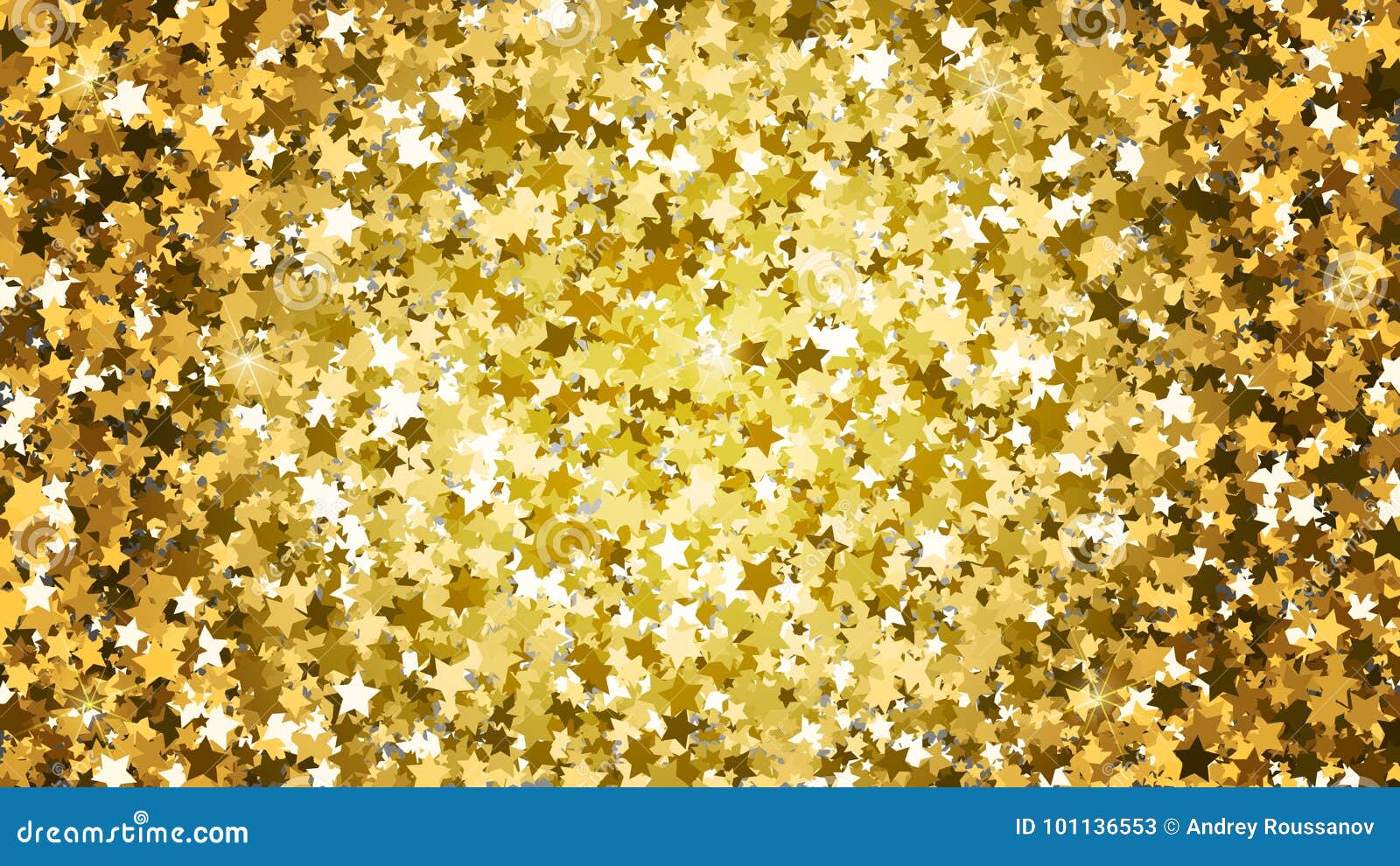 Gold Star Glitter Background Stock Vector Illustration of luxurious