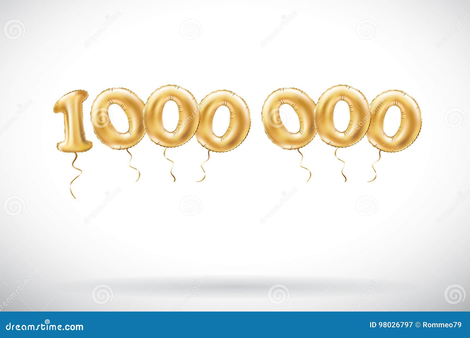 One Million Stock Illustrations – 1,063 One Million Stock Illustrations,  Vectors & Clipart - Dreamstime