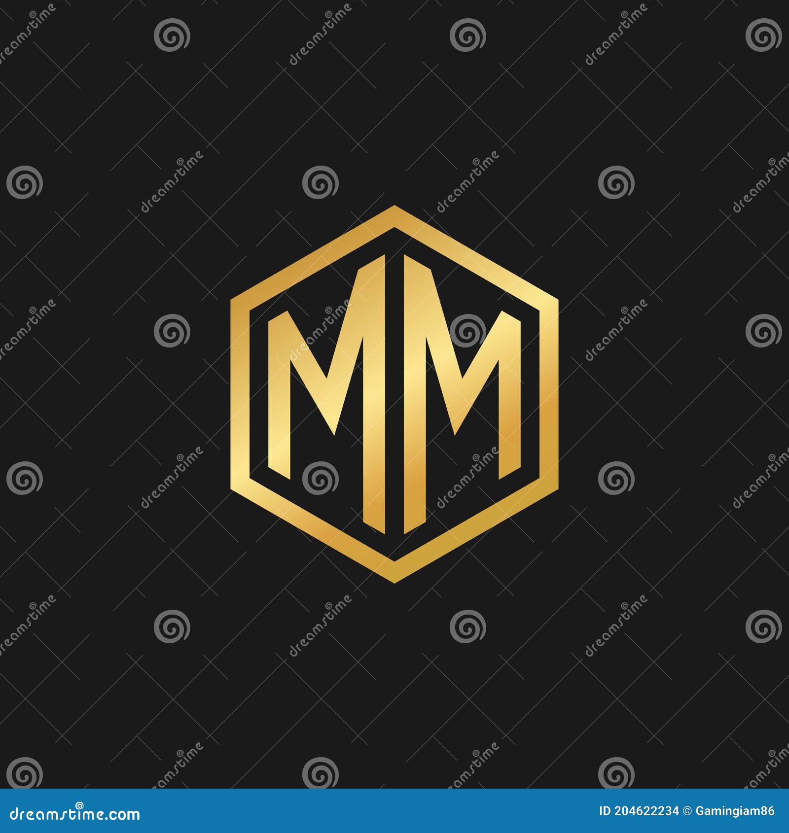 MM Letter Logo  Branding & Logo Templates ~ Creative Market