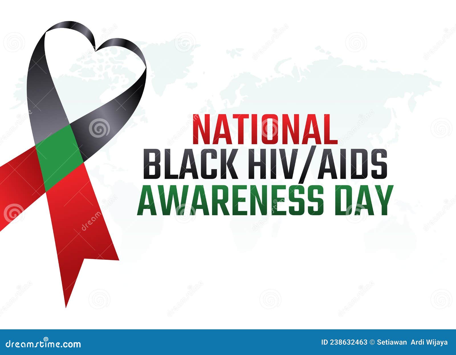 Vector Graphic Of National Black Hivaids Awareness Day Stock Vector Vector Graphic Of National Black Hivaids Awareness Day Stock Vector