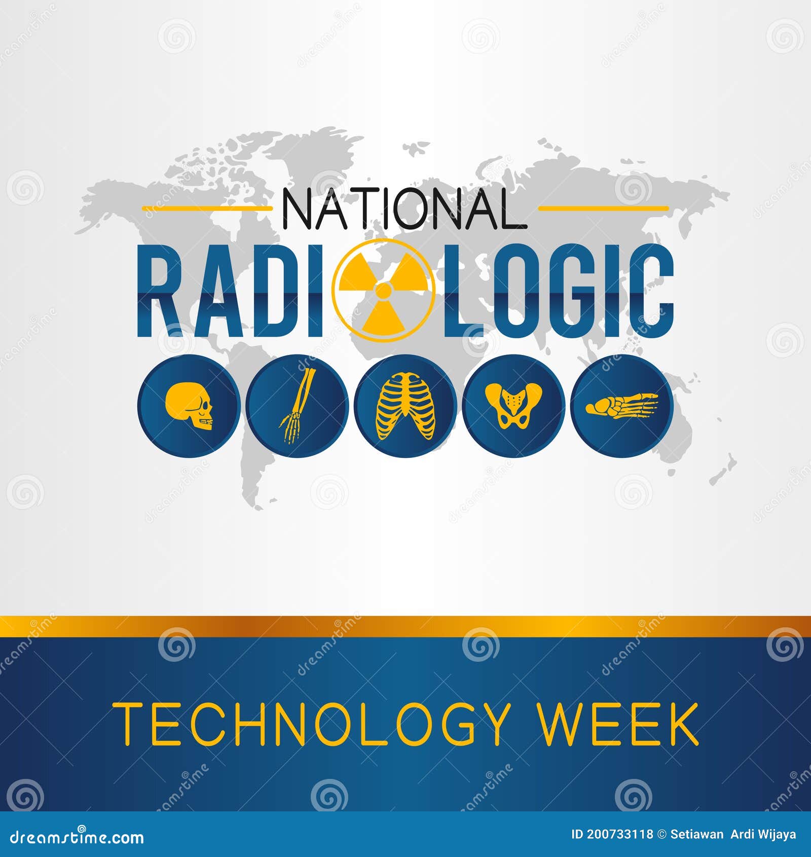 Vector Graphic of National Radiologic Technology Week Good for National