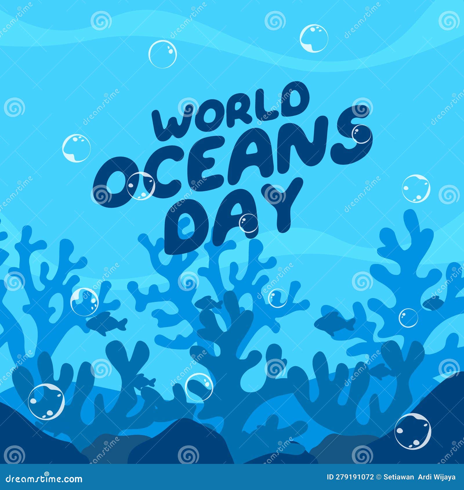  graphic of world oceans day good for world oceans day celebration. flat . flyer .flat 