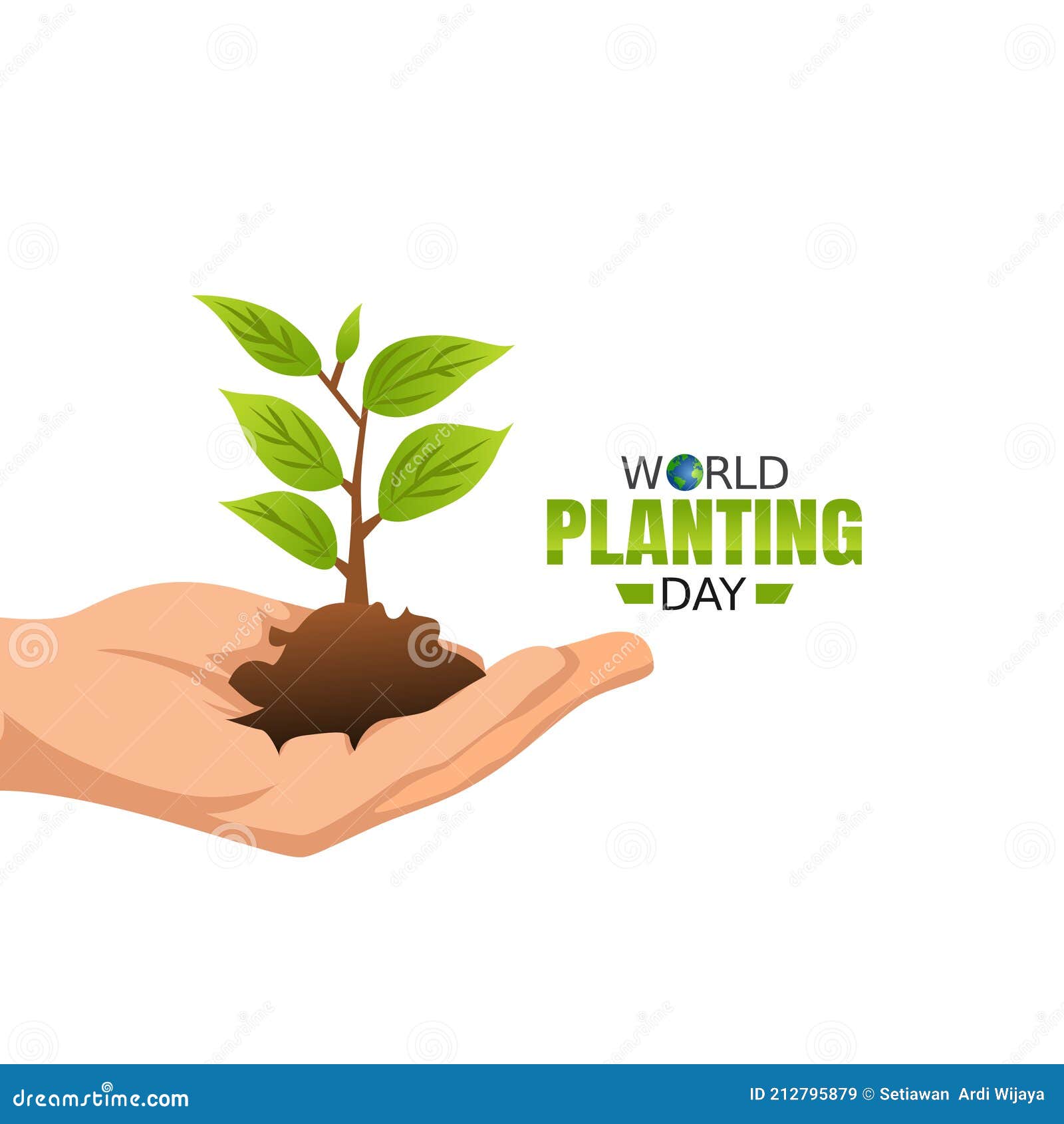 Vector Graphic of World Planting Day Good for World Planting Day