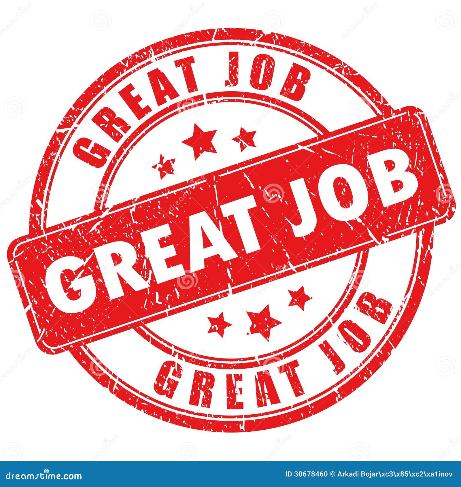 Image result for great job stamp