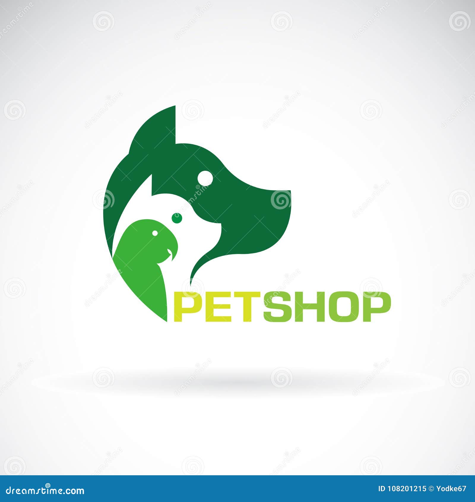 Pet Shop Cat And Dog Vector Background, Petshop, Cat, Dog