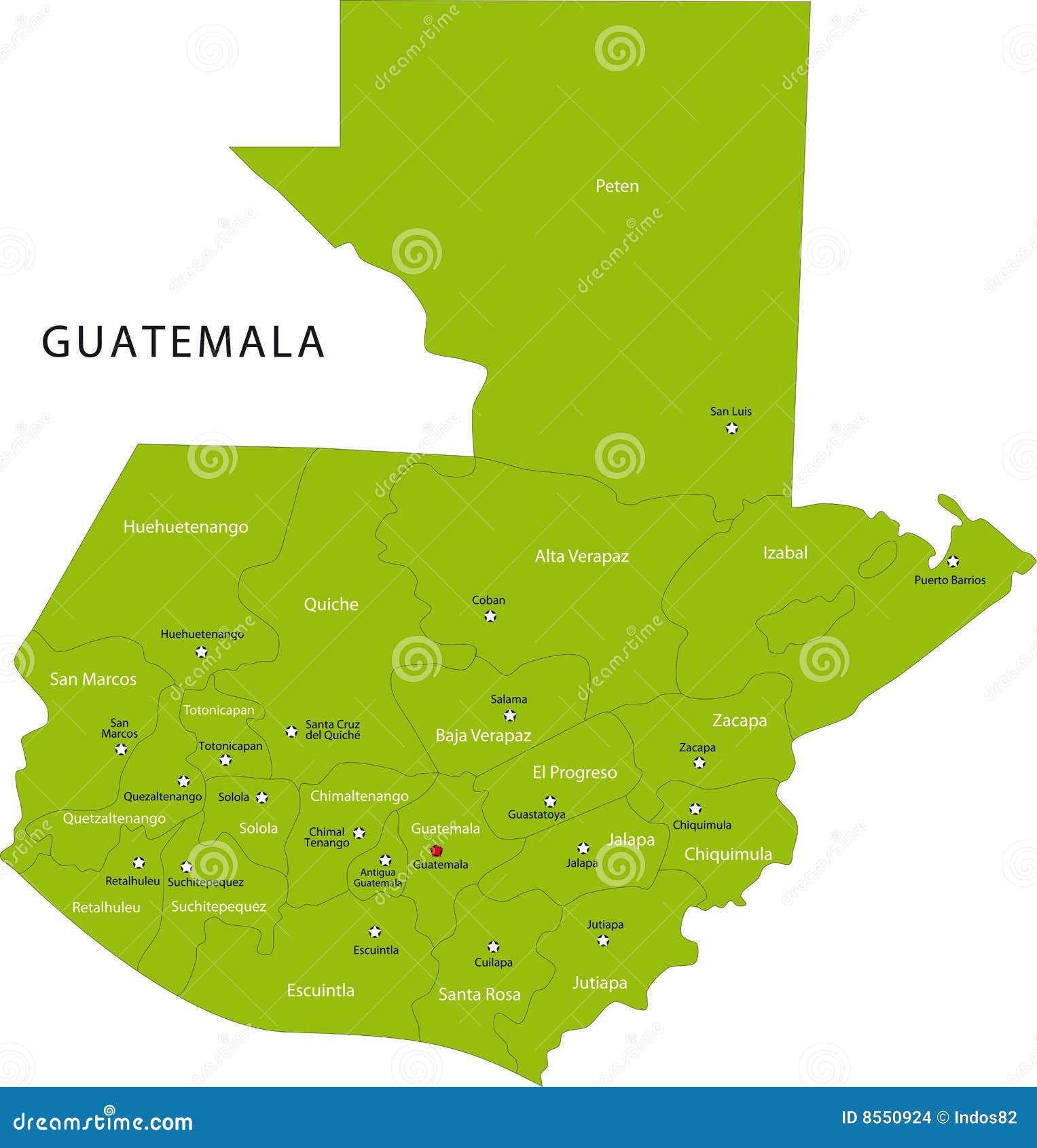  guatemala map