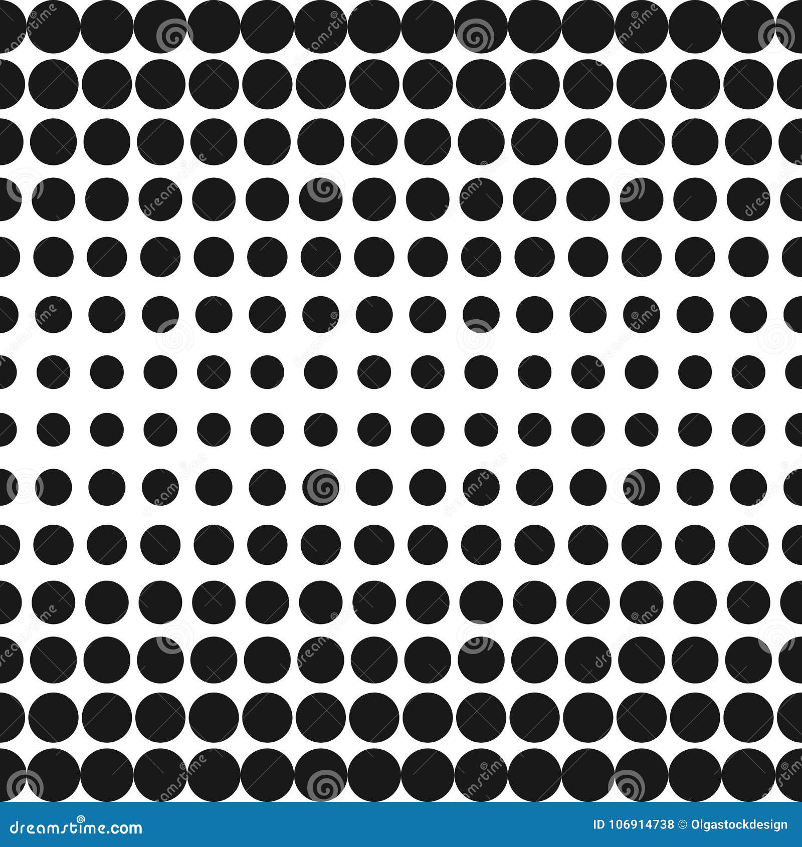 Vector Half Tone Circles Pattern. Halftone Dots Background. Stock ...