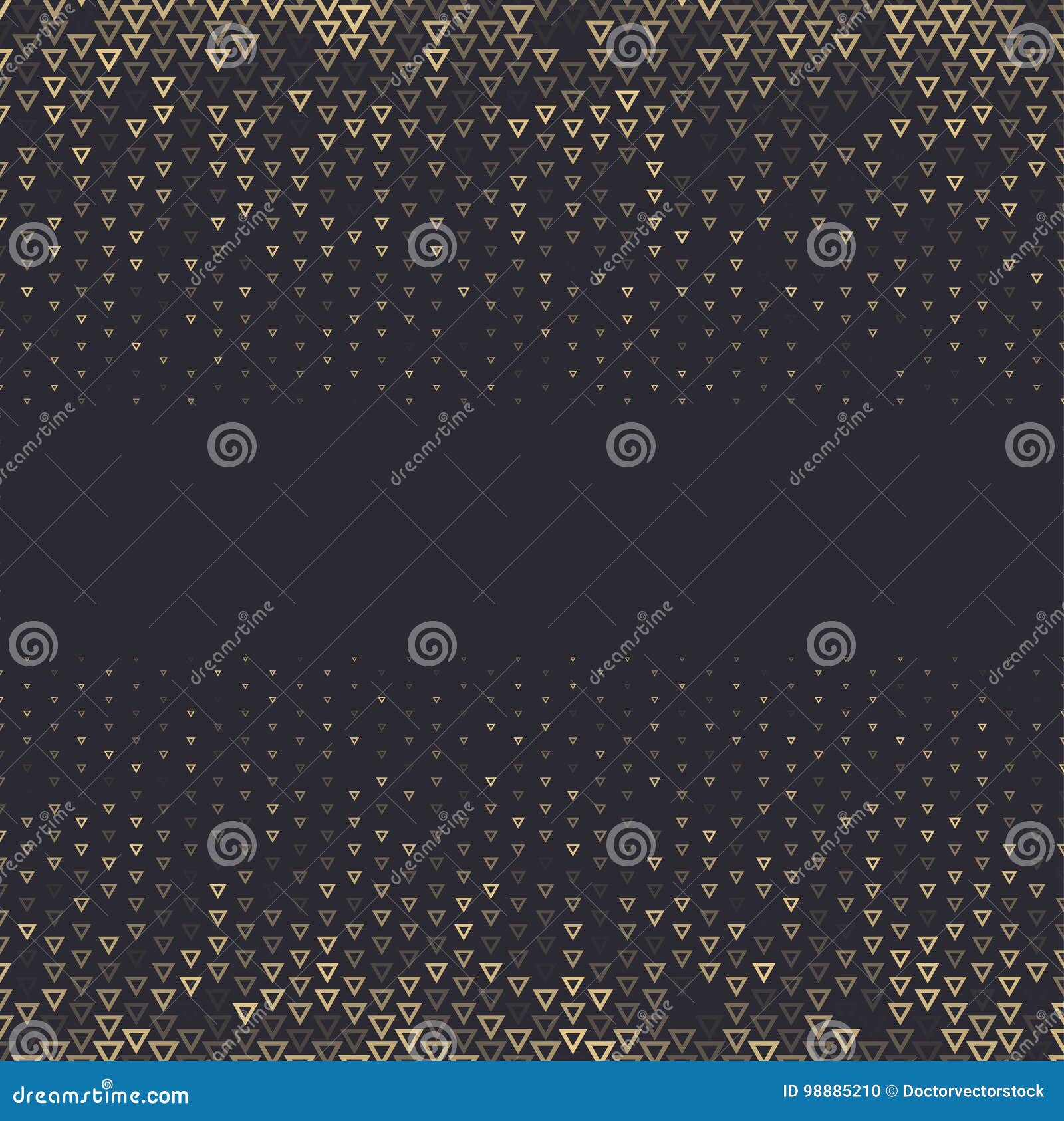  halftone abstract background, black gold gradient gradation. geometric mosaic triangle s monochrome pattern