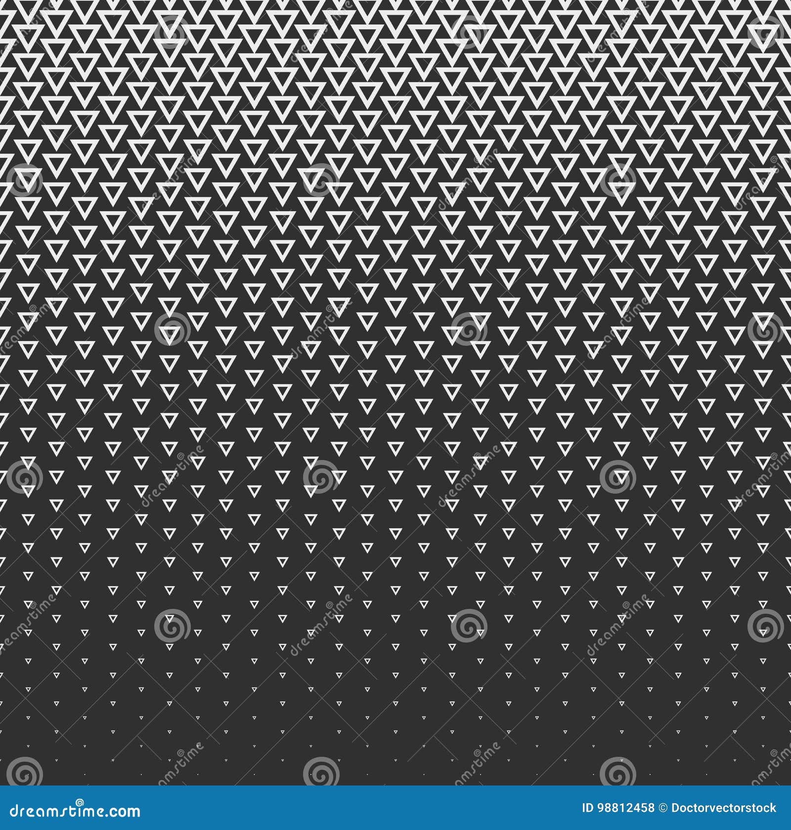  halftone abstract background, black white gradient gradation. geometric mosaic triangle s monochrome pattern