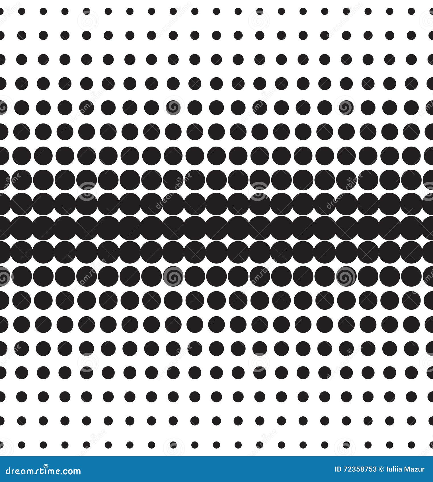 Vector Halftone Dots. Black Dots on White Background Stock Vector ...