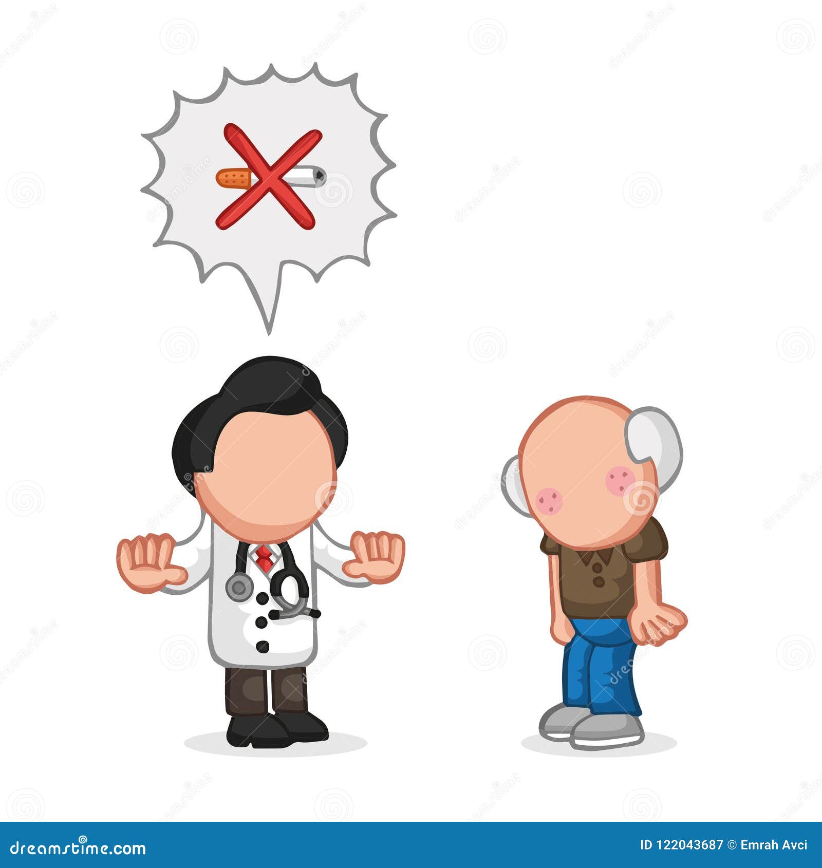 Vector Hand-drawn Cartoon of Doctor Telling Old Patient To Quit Stock Vector - Illustration of hospital, care: 122043687 Vector Hand-drawn Cartoon of Doctor Telling Old Patient To Quit Stock Vector - Illustration of hospital, care: 122043687