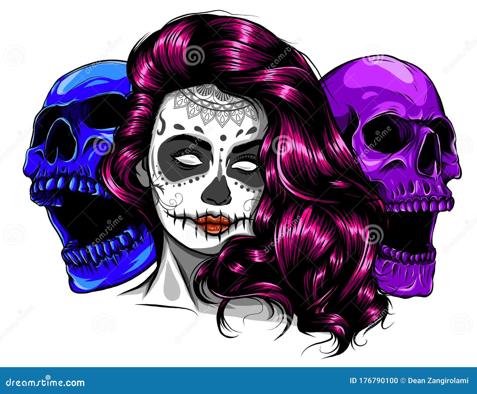 11 Female Sugar Skull Tattoo Ideas That Will Blow Your Mind  alexie