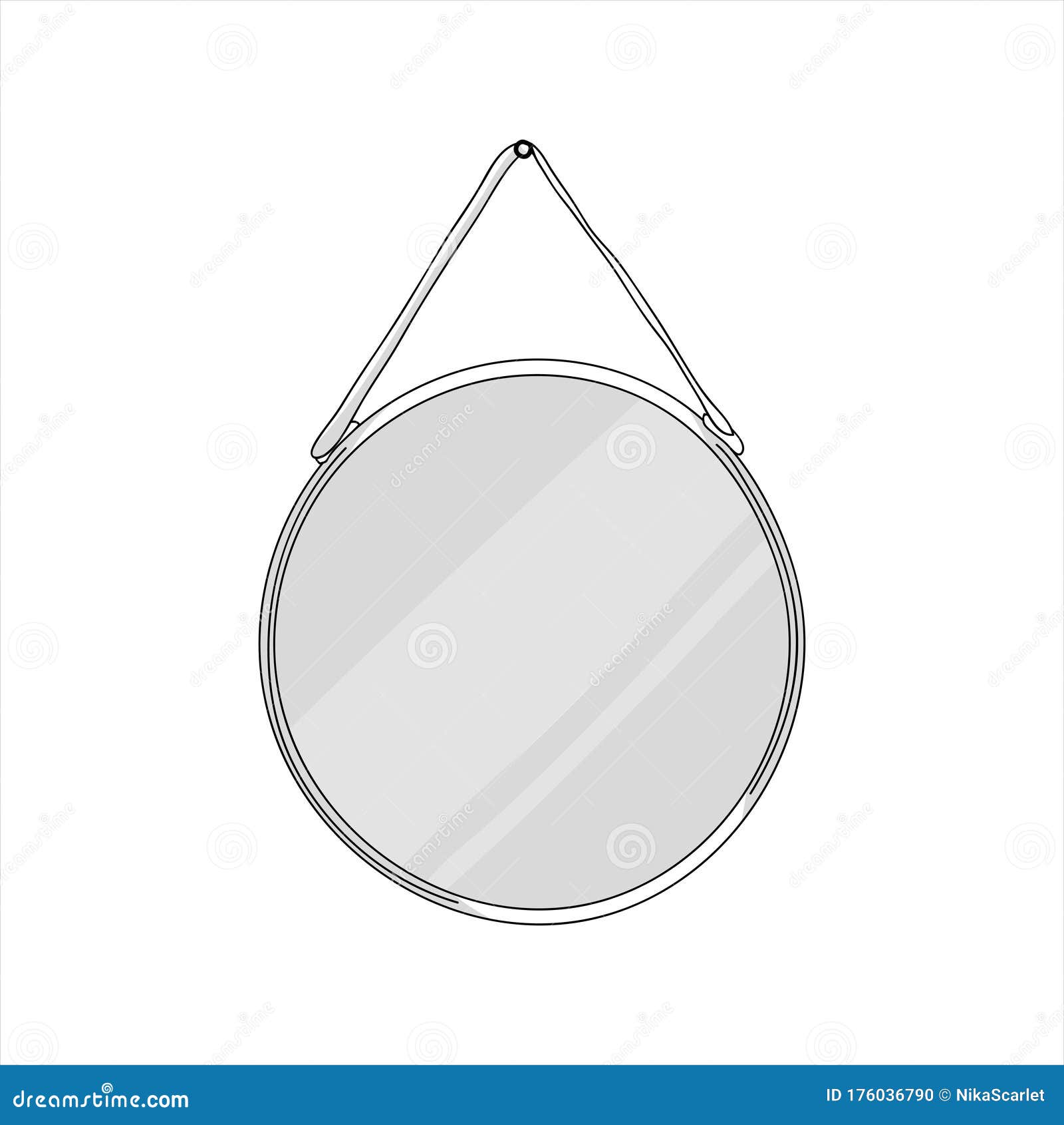 Ornate Hand Mirror Coloring Pages - Mirror Coloring Pages - Coloring Pages  For Kids And Adults