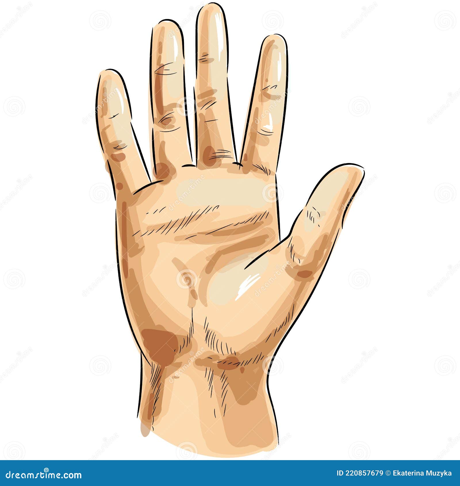 Hands high five pop art Royalty Free Vector Image