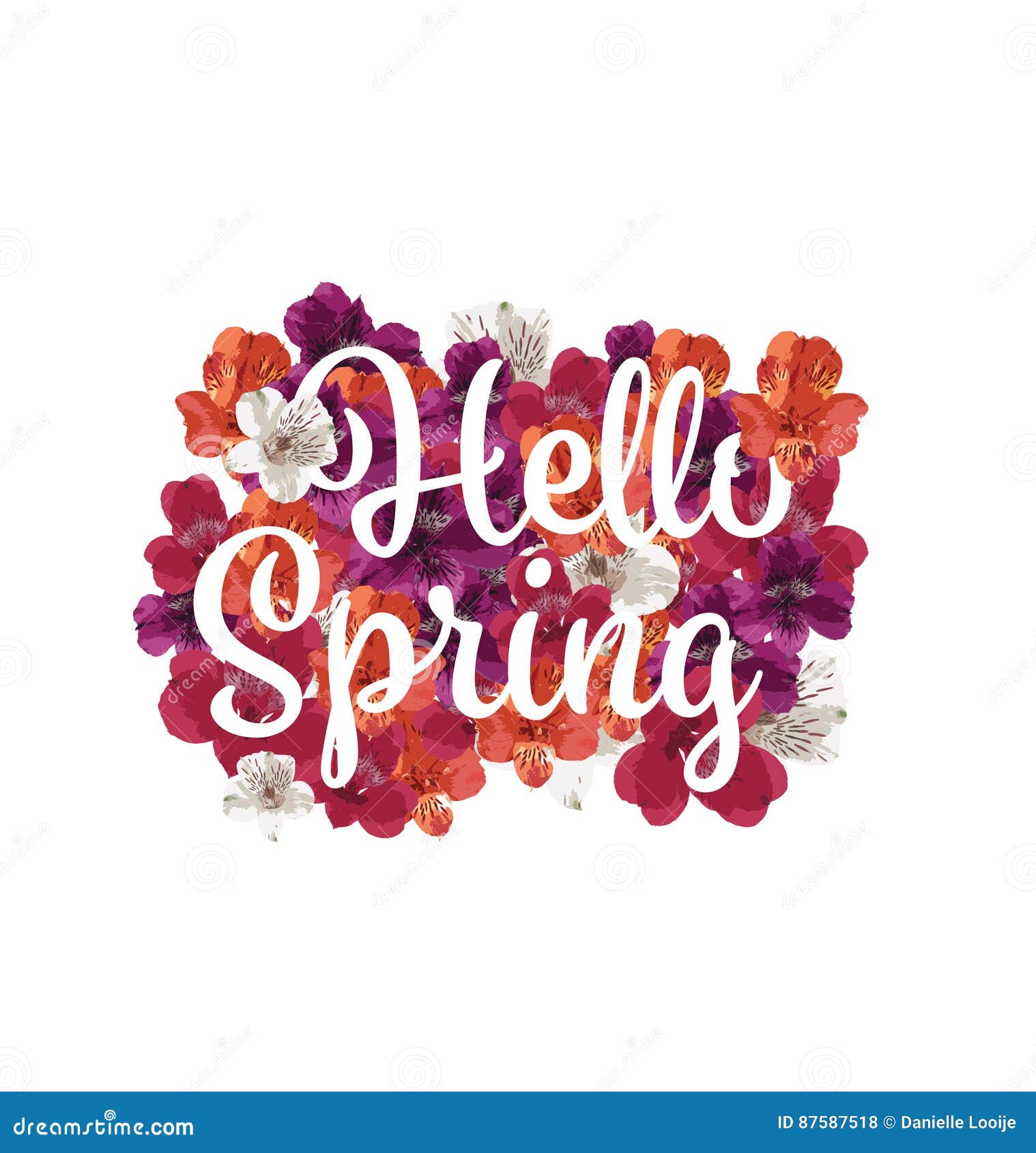  handlettering hello spring