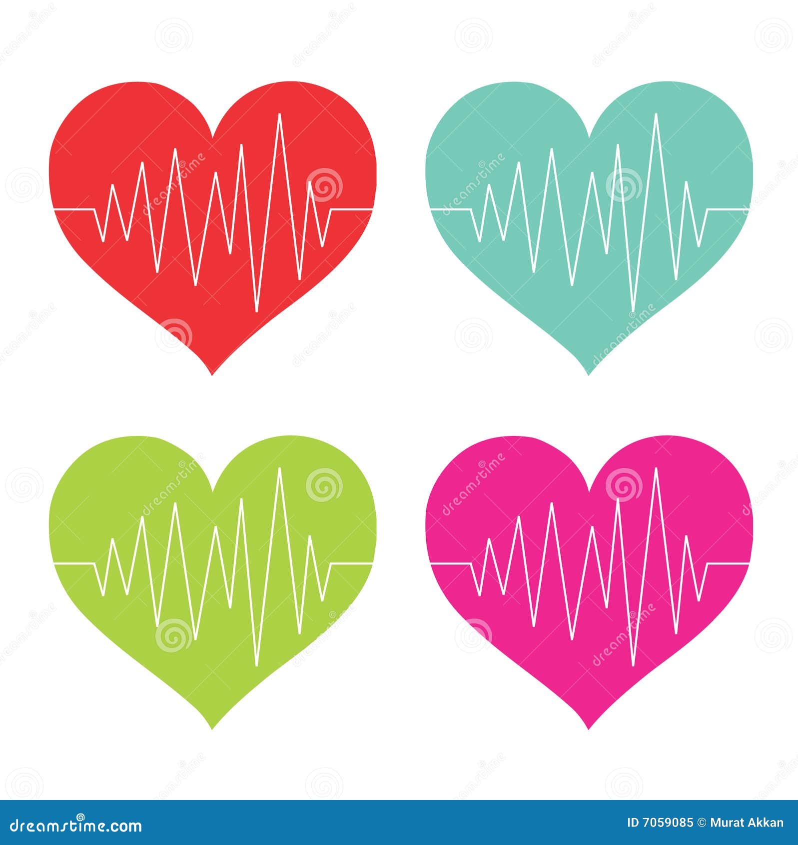 Vector Health stock vector. Illustration of control, heartbeat - 7059085