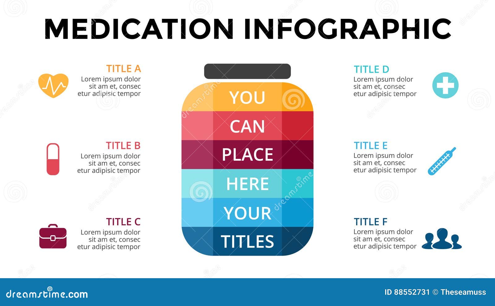 Vector Healthcare Infographic  Medical Diagram  Hospital