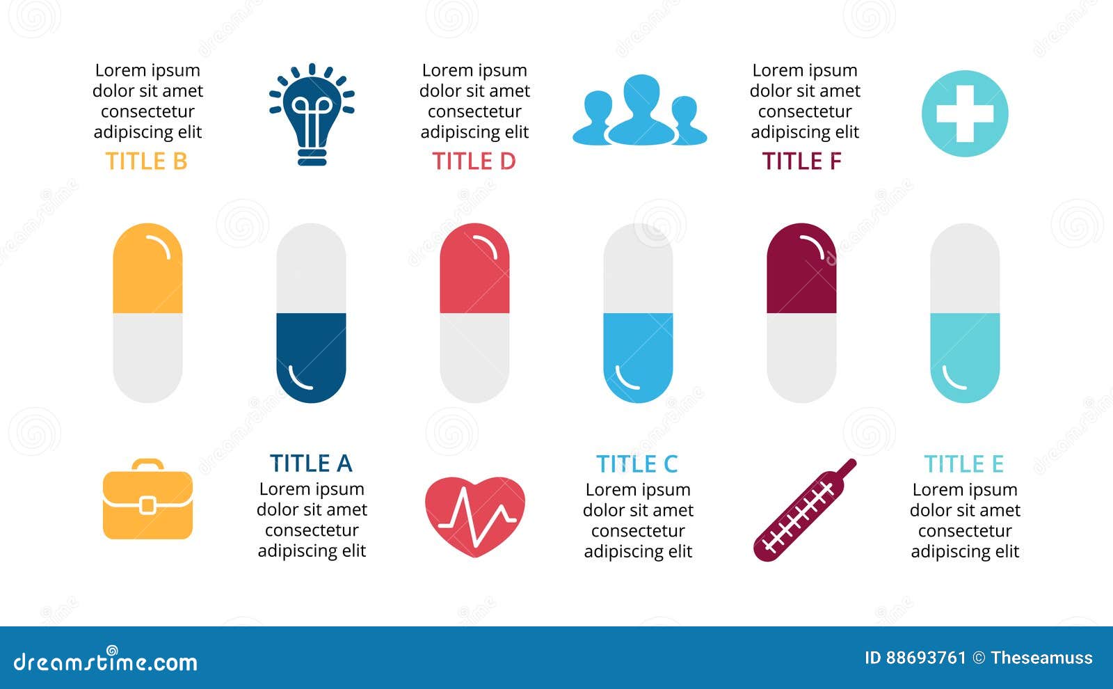 Vector Healthcare Infographic  Medical Diagram  Hospital